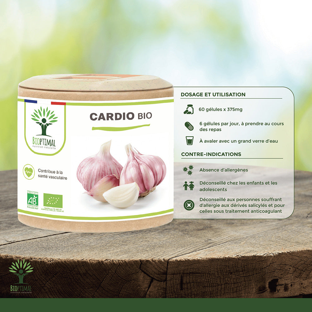 Cardio bio gélules - Bioptimal Bioptimal Complément alimentaire infusion.organic