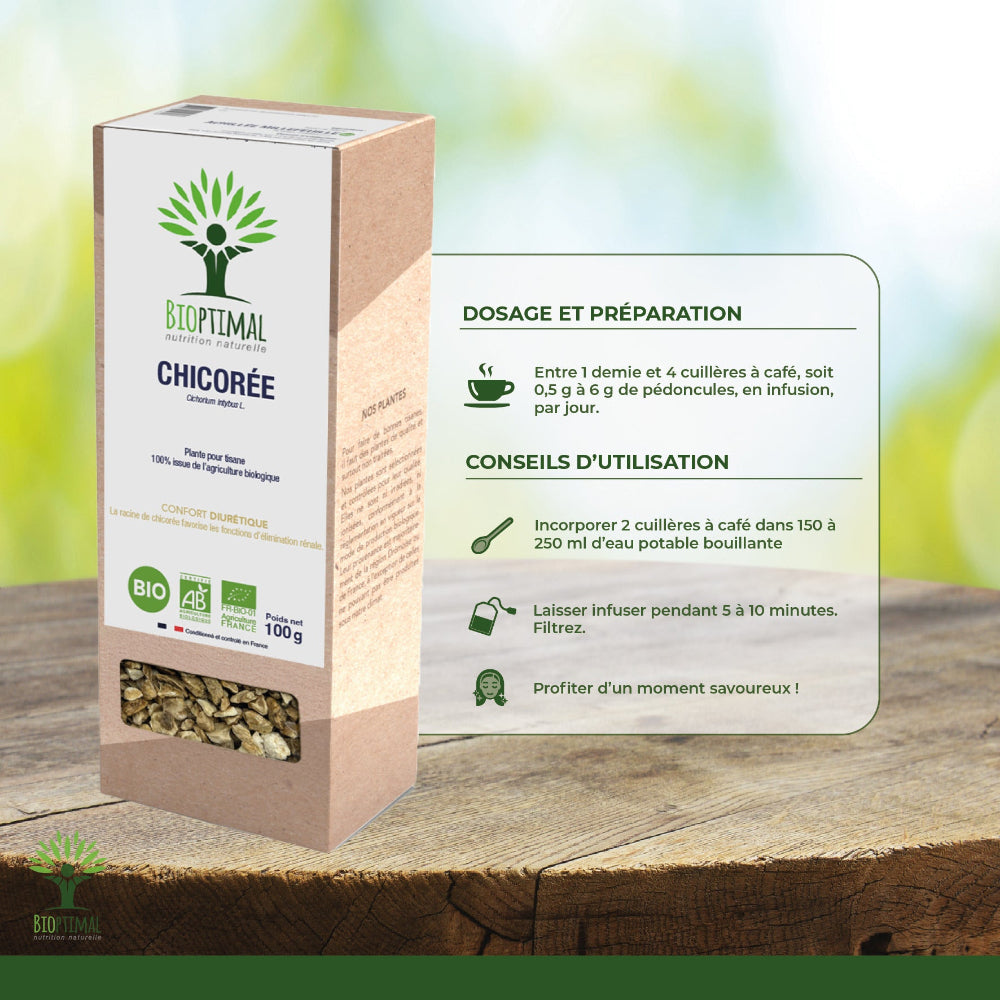 Chicorée bio -  Bioptimal Bioptimal Infusion infusion.organic