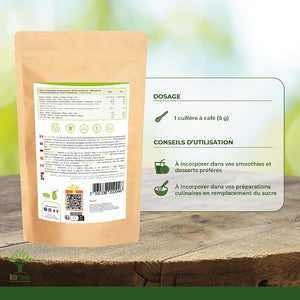 Erythritol bio poudre -  Bioptimal Bioptimal Superaliment infusion.organic