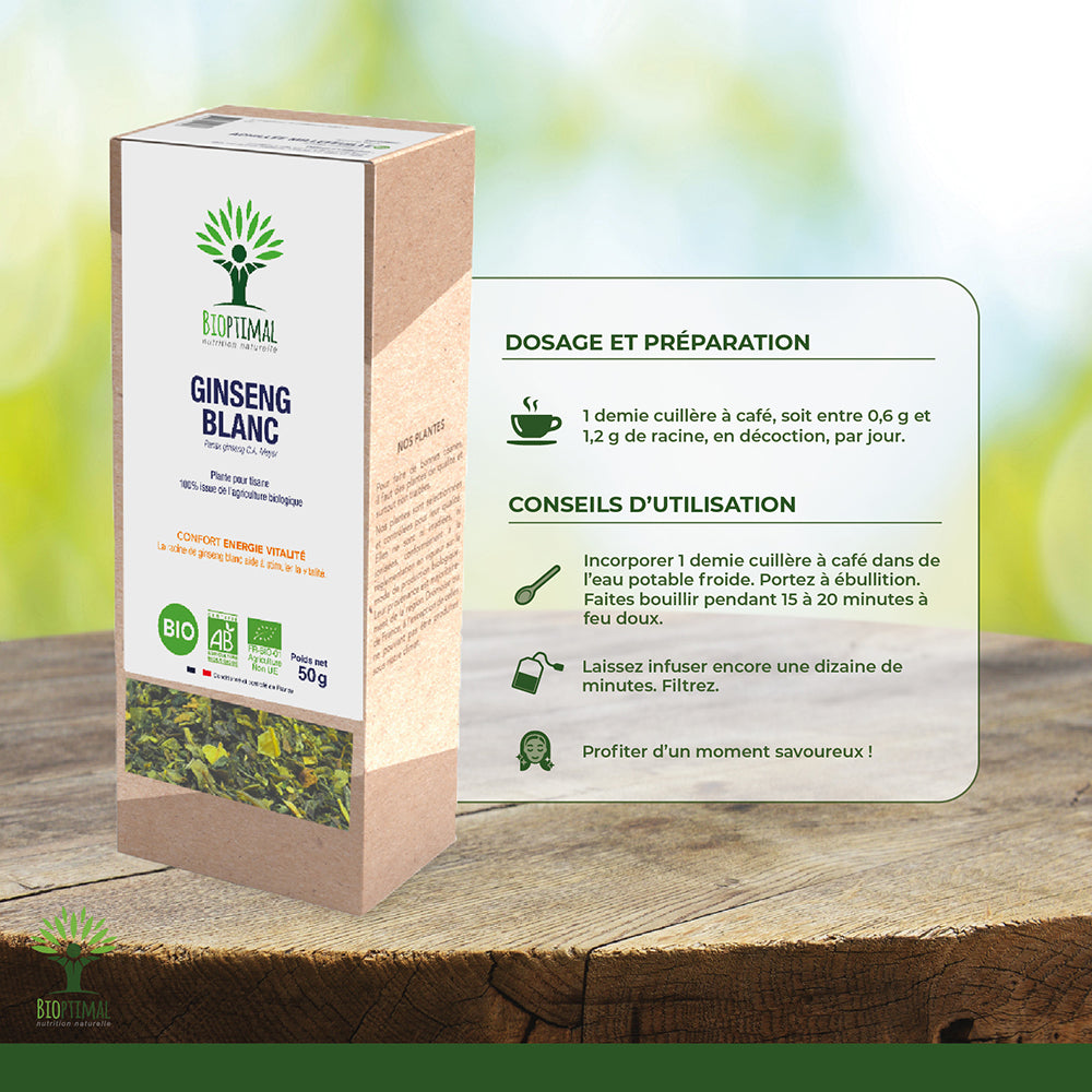 Ginseng bio -  Bioptimal Bioptimal Infusion infusion.organic