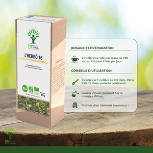 L'herbô 16 Tonus hivernal -  Bioptimal Bioptimal Infusion infusion.organic