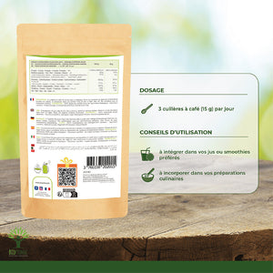 Myrtille bio poudre -  Bioptimal Bioptimal Superaliment infusion.organic