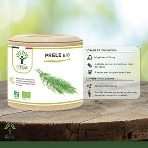 Prêle bio gélules -  Bioptimal Bioptimal Complément alimentaire infusion.organic
