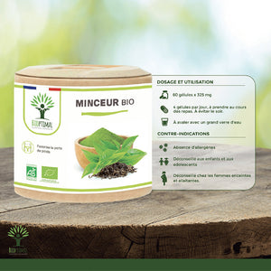 Minceur bio gélules -  Bioptimal Bioptimal Complément alimentaire infusion.organic