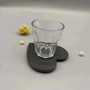 Slate Coaster - Heart, Round or Square - Accessories - Accessories - infusion.organic