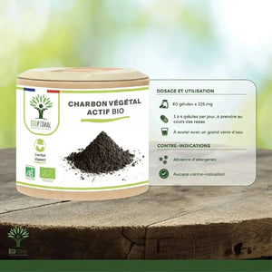 active vegetable carbon - capsules - Supplements - Supplements - infusion.organic