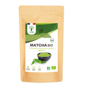 Organic Japanese Matcha Tea Powder - Packaged in France Supplement Bioptimal infusion.organic