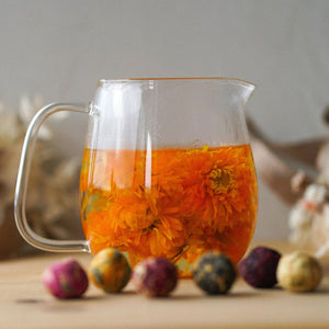 Blooming Tea Balls in Glass Tube - Blooming tea - Blooming tea - infusion.organic