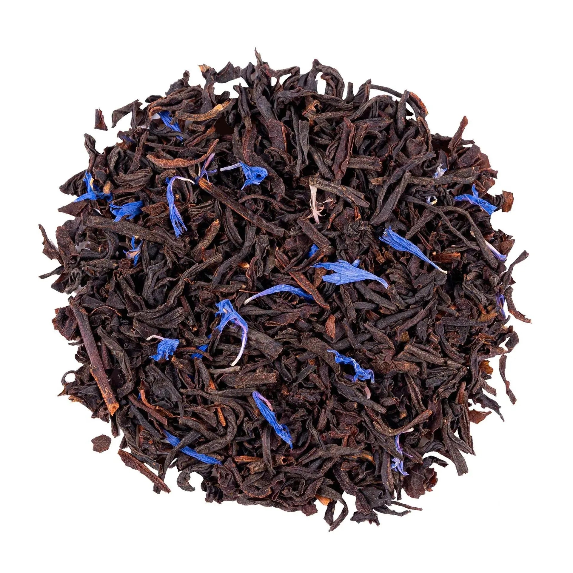 Blue Earl Grey Black Tea Infuzion Tisan - infusion.organic