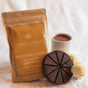 Brain Power Lion's Mane & Ceremonial Cacao - Cacao - Cacao - infusion.organic
