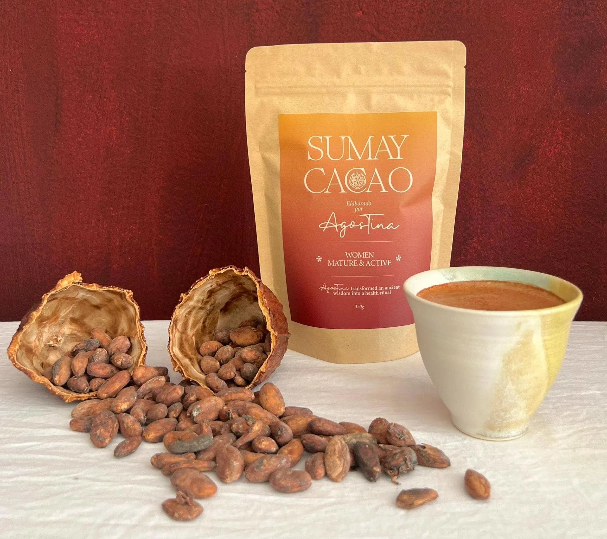 Ceremonial Cacao 100% 350g - Women, Active Maturity - Cacao - Cacao - infusion.organic