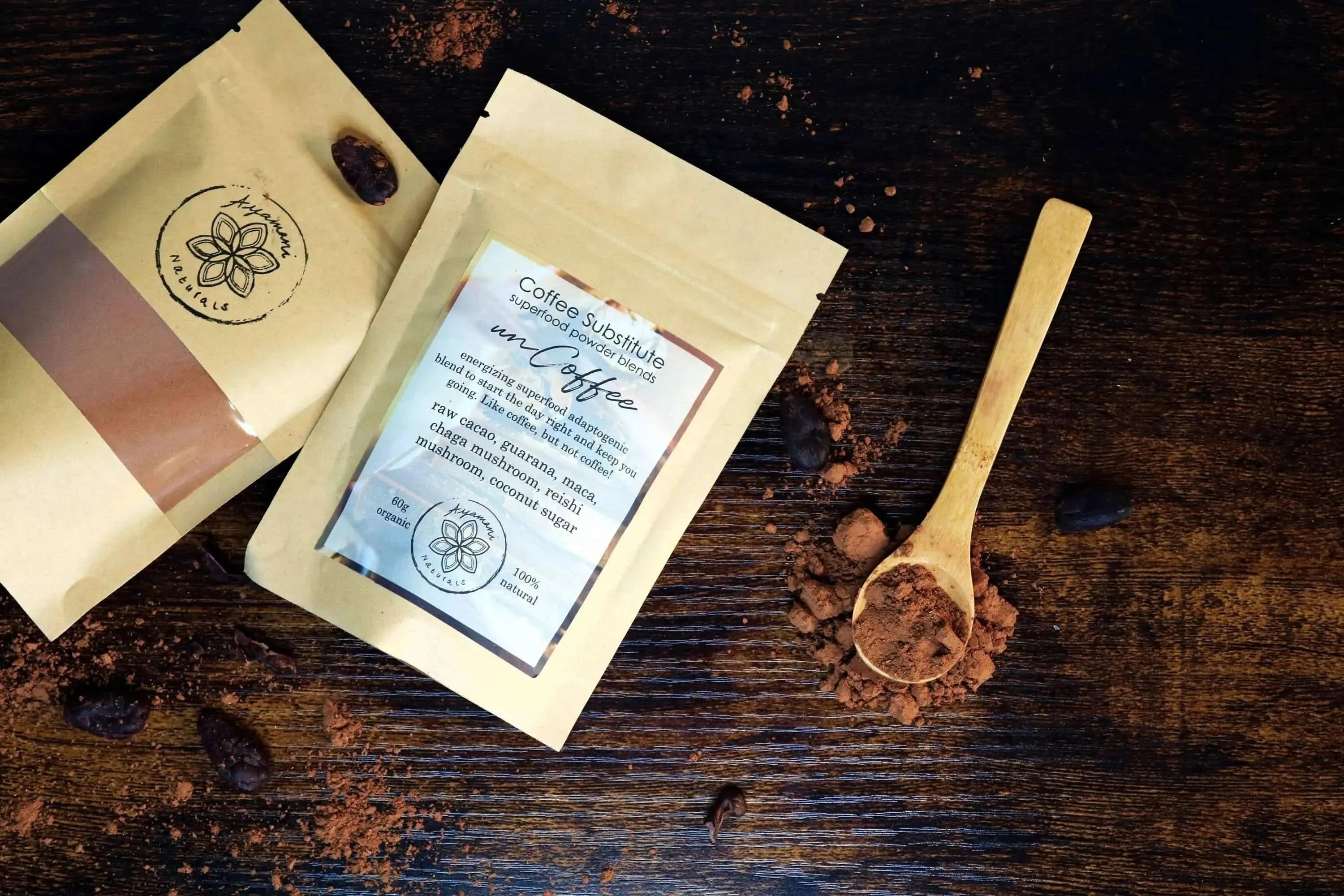 Uncoffee Adaptogenic Cacao with Guarana & Mushrooms - Cacao - Adaptogens, Cacao, Magical Tea - infusion.organic