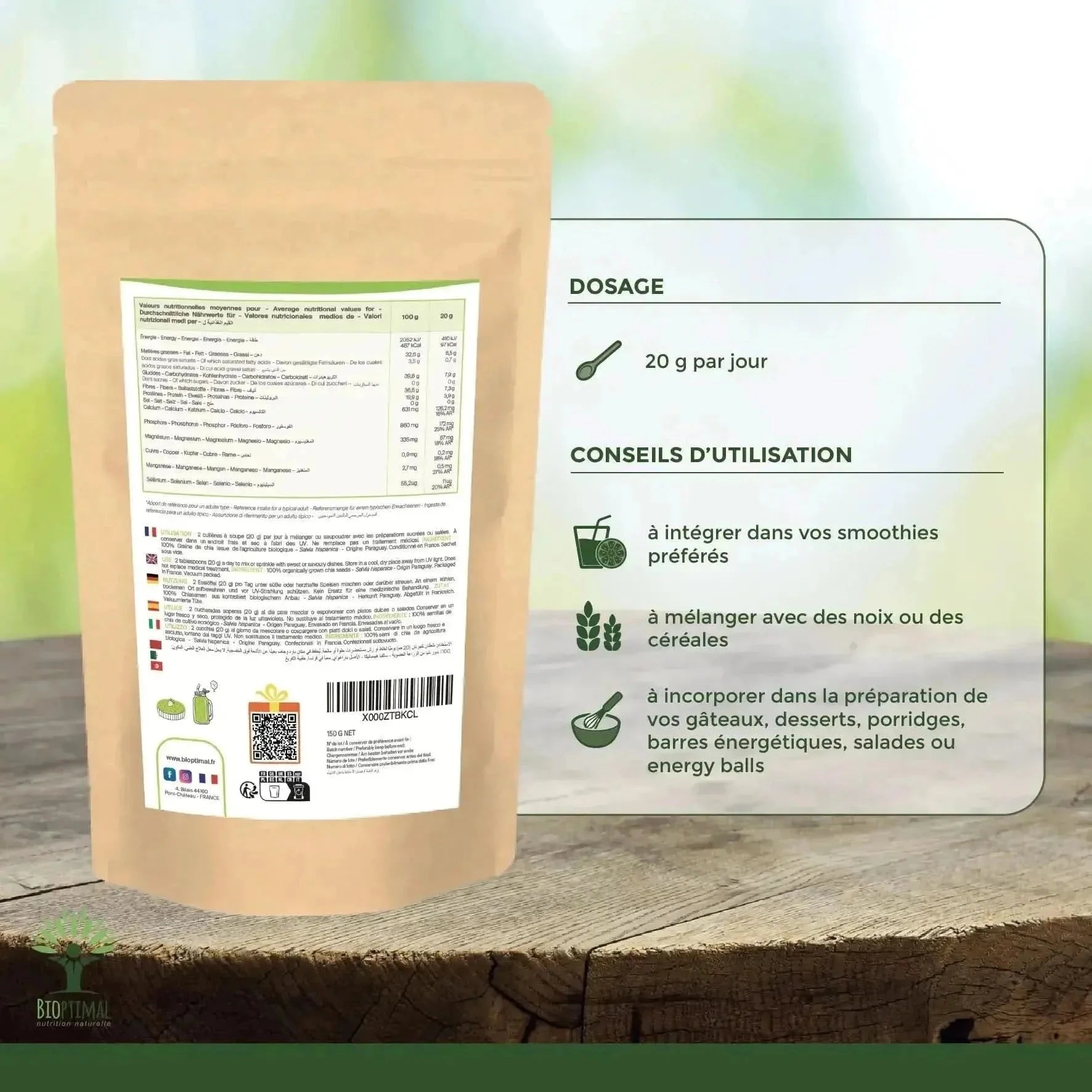 chia seeds - Supplements, Adaptogens - Adaptogens, Supplements - infusion.organic