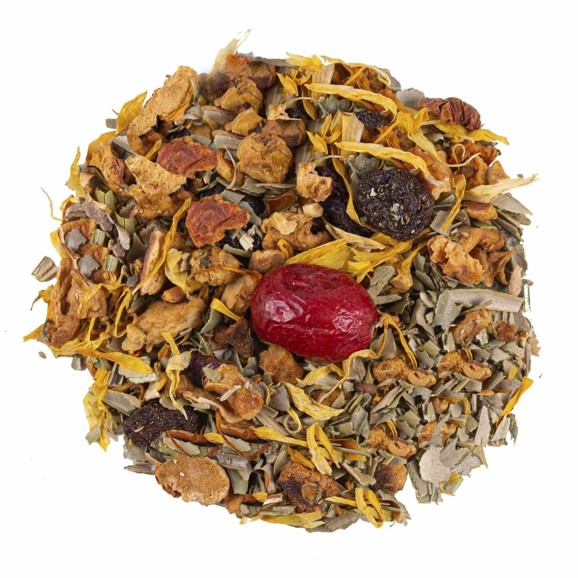 Cranberry - Peach Cardamon Fruit Blend Infuzion Tisan - infusion.organic