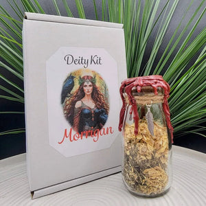 Deity Offering Kit - Morrigan Magical Tea Mystical Roots Tisan - infusion.organic