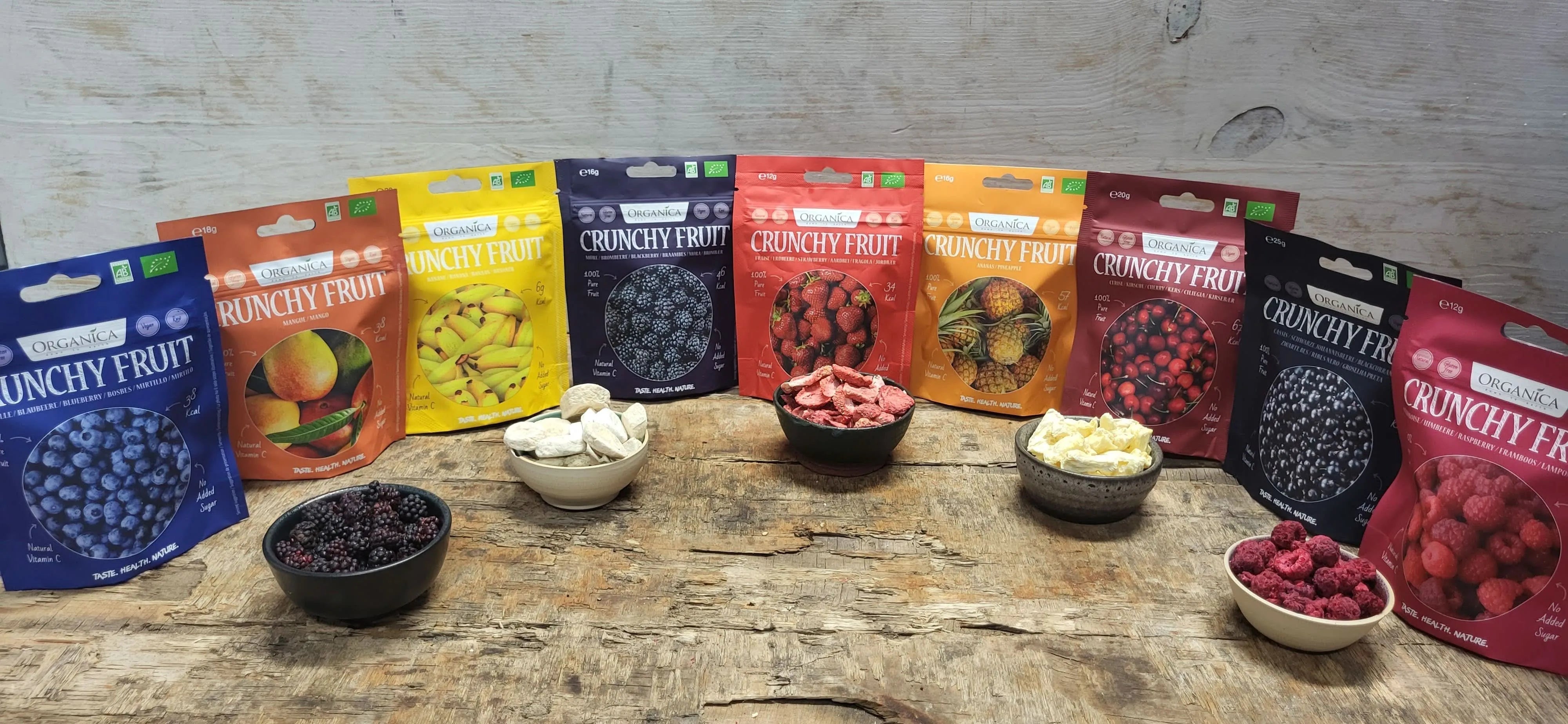 Crunchy Pineapple Fruit - Dried Fruits - Dried Fruits, Superfoods - infusion.organic