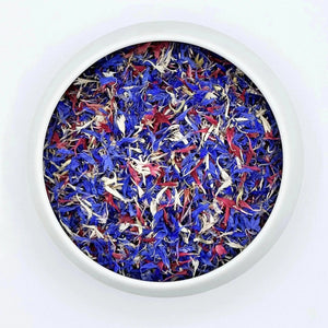 Starry Night: Edible Flower Petals: Cornflower - Edible Flowers - Edible Flowers - infusion.organic