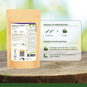 Effort Drink in Powder - Supplements - Supplements - infusion.organic