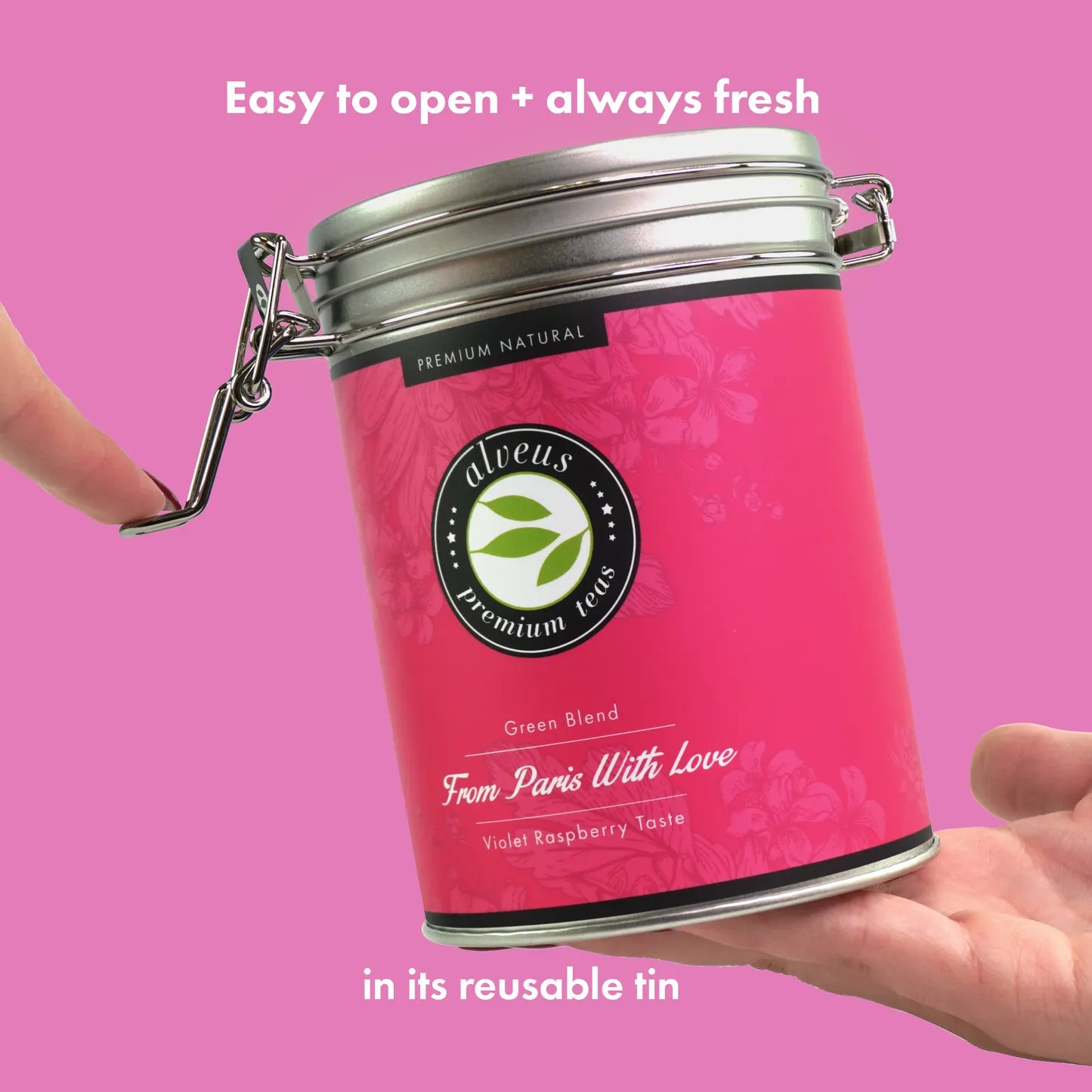 From Paris with Love Green tea Alveus infusion.organic