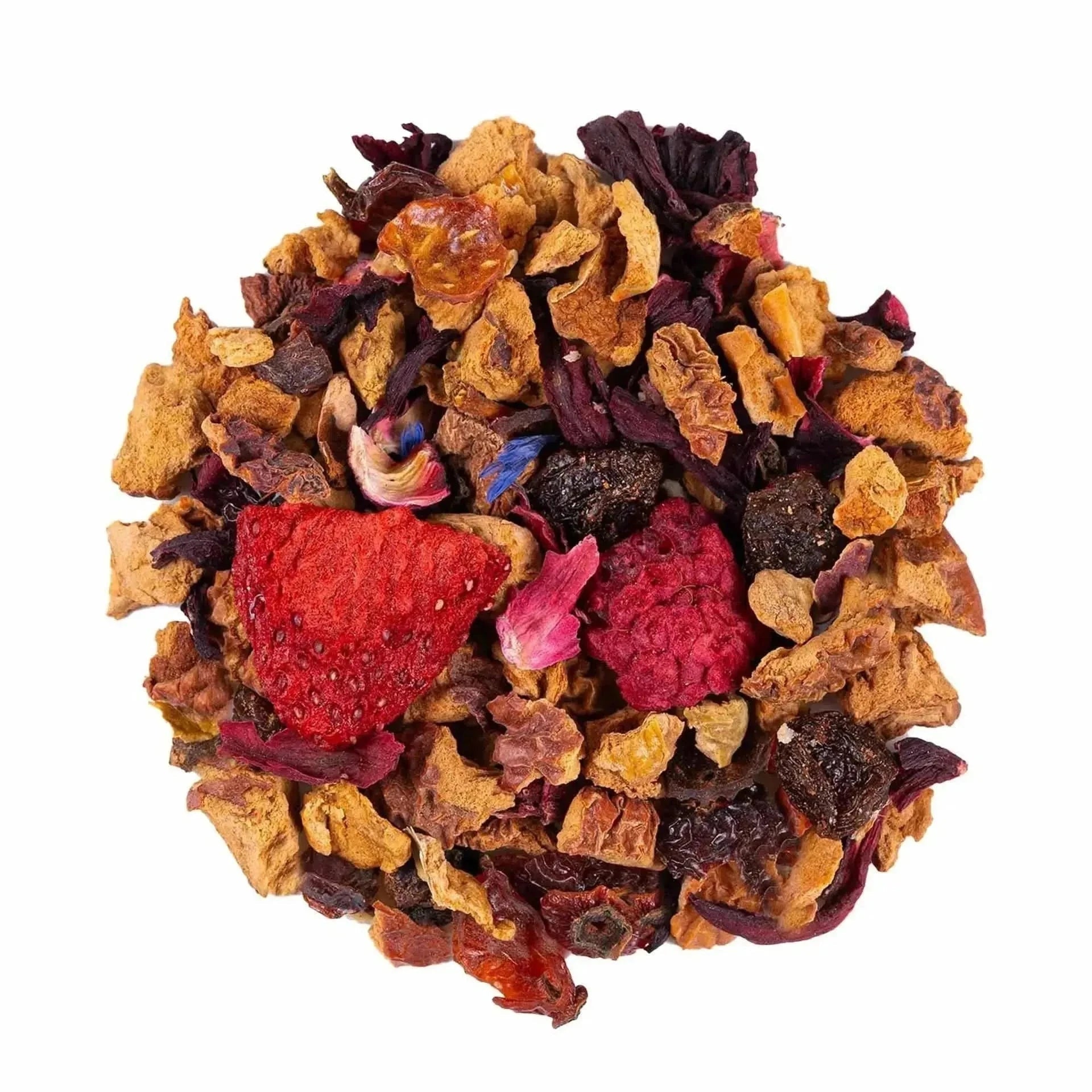 Strawberry - Raspberry - Fruity Blend - Fruity Blend, Rooibos & Honeybush - infusion.organic