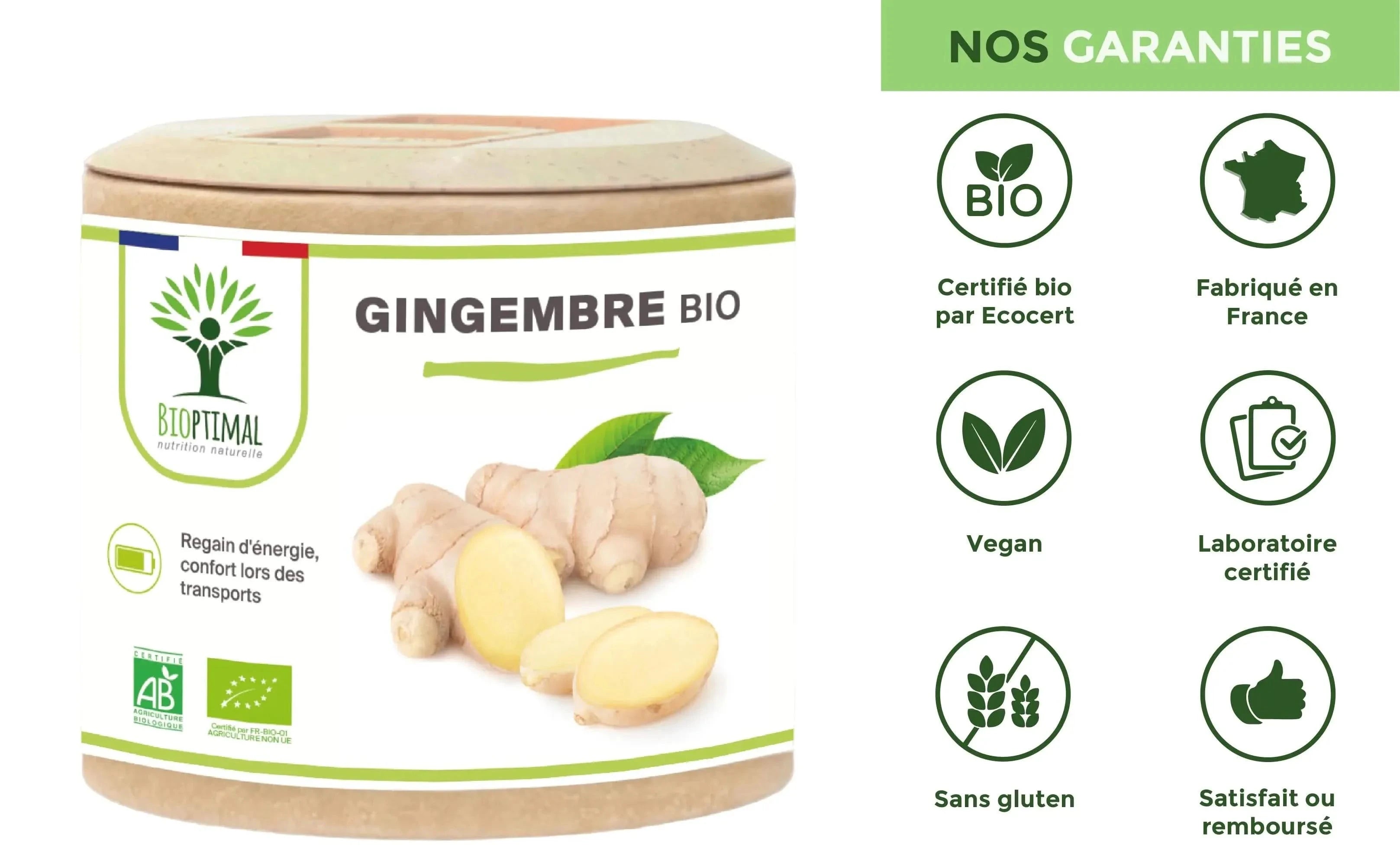ginger - capsules - Supplements - Supplements - infusion.organic