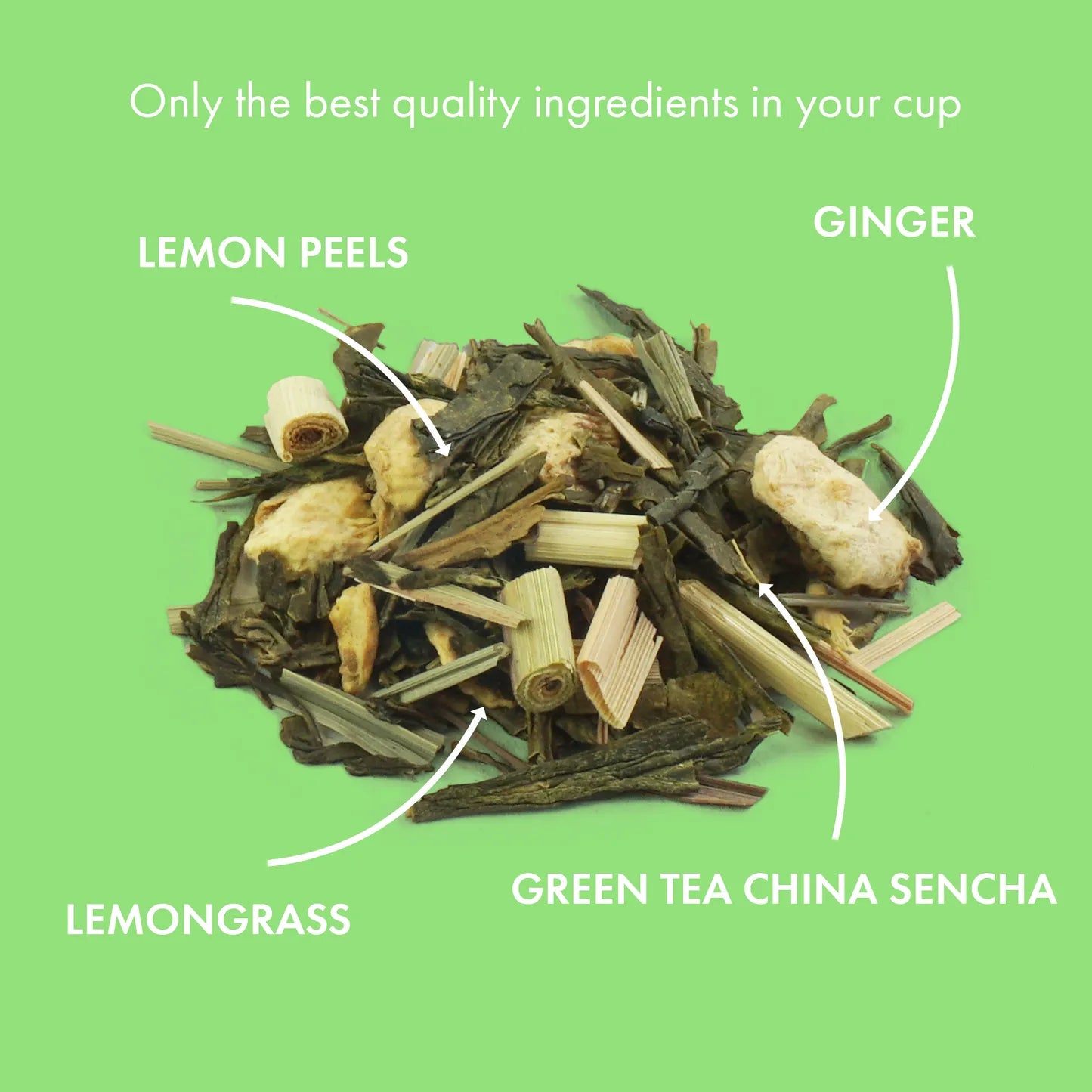 Ginger Lemon ORGANIC Green tea Alveus infusion.organic