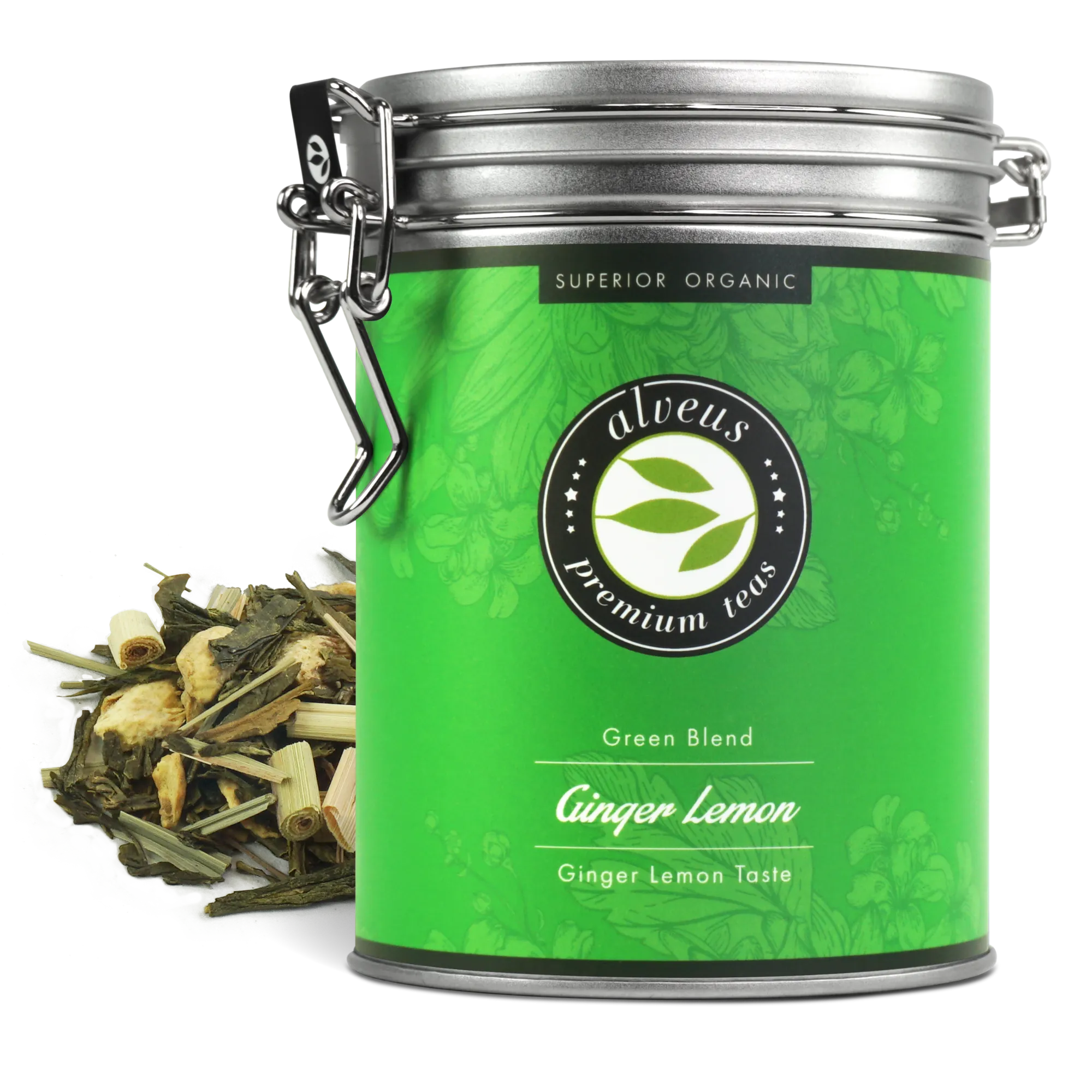 Ginger Lemon ORGANIC Green tea Alveus infusion.organic