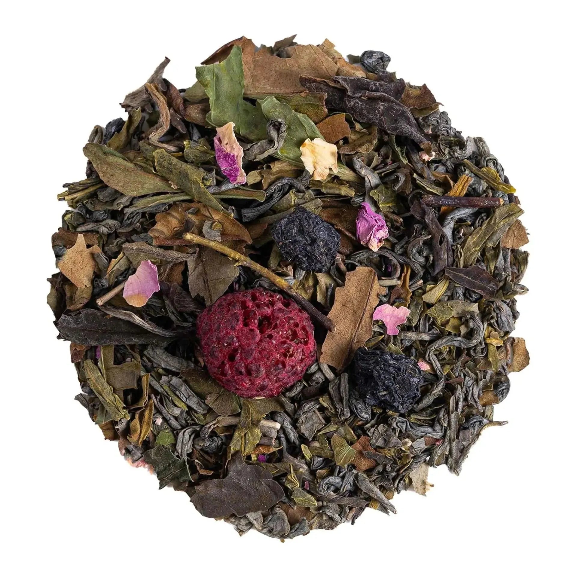 Currant Raspberry Rose - Green Tea - Green Tea - infusion.organic