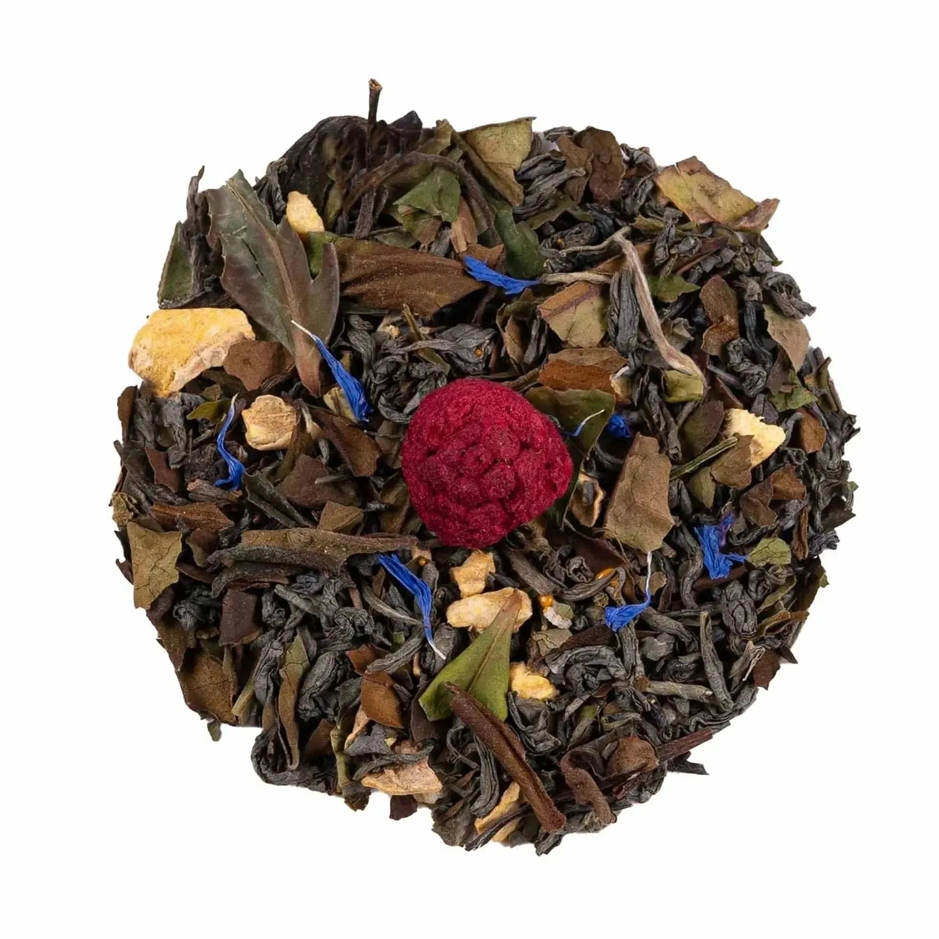 Ginger Raspberry Acerola - Green Tea - Green Tea, White Tea - infusion.organic