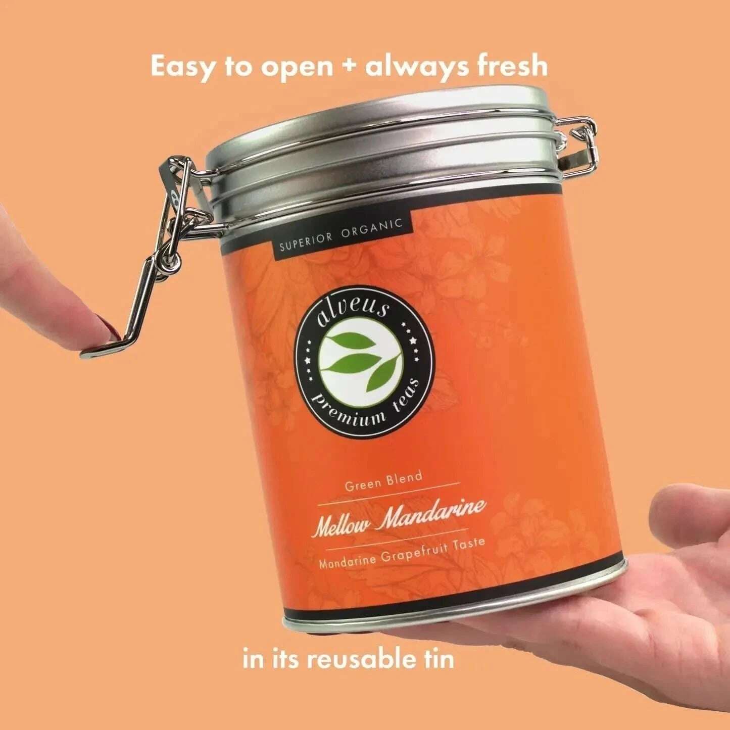 Mellow Mandarine ORGANIC - Green tea - Branded - infusion.organic