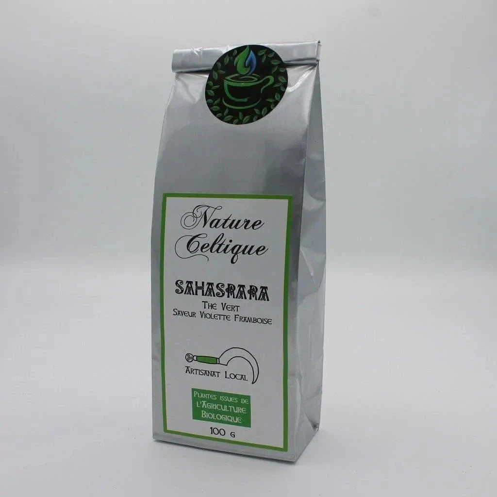 Sahasrara - 100 g bag - Green Tea - Green Tea, Rooibos, White Tea - infusion.organic