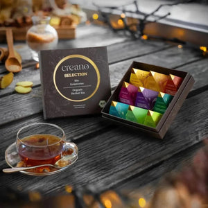 Herbal tea 9 pyramids gift set - Herbal tea, Fruity blend, Rooibos & Honeybush - Herbal tea - infusion.organic
