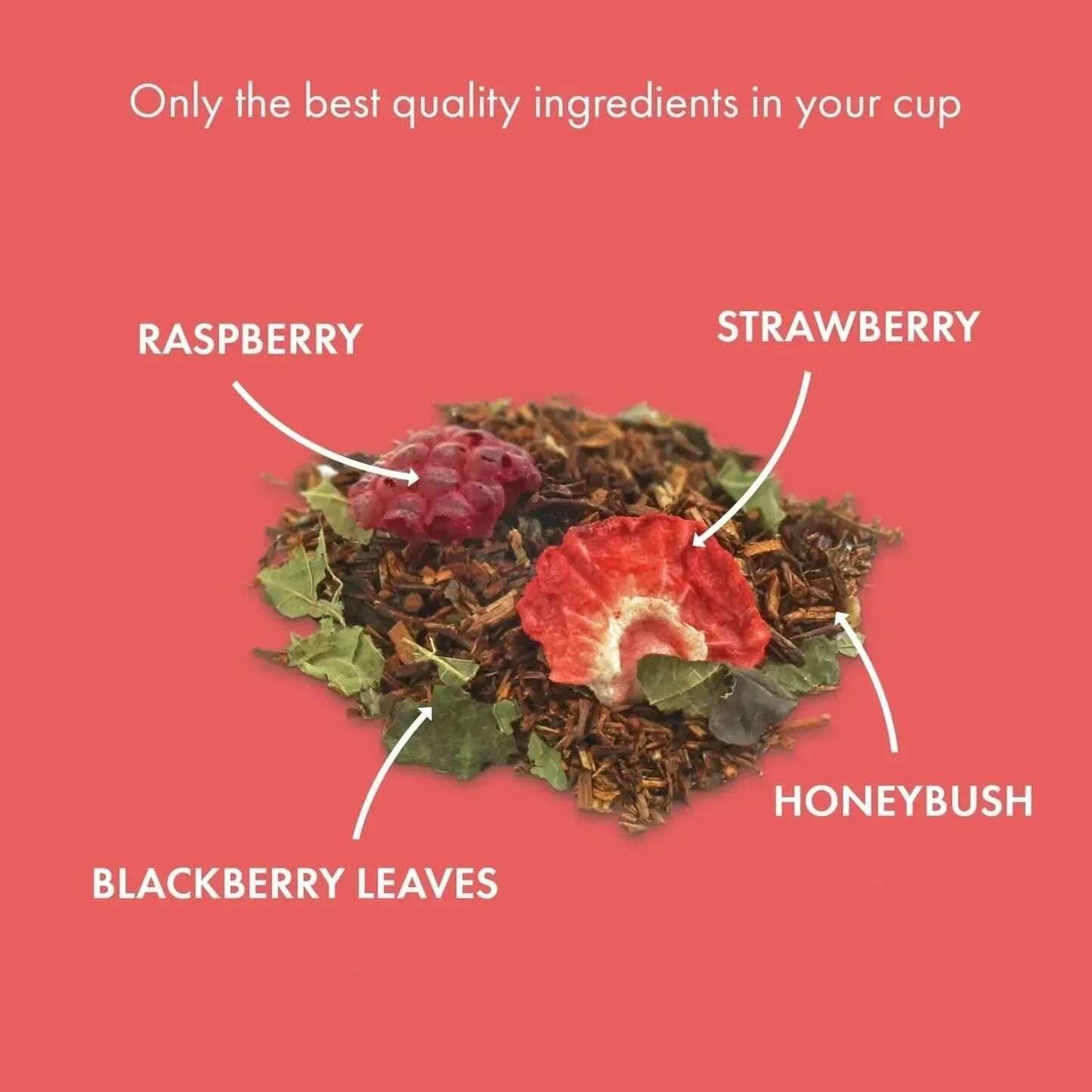 Je t'aime - Herbal tea - Branded, Rooibos & Honeybush - infusion.organic