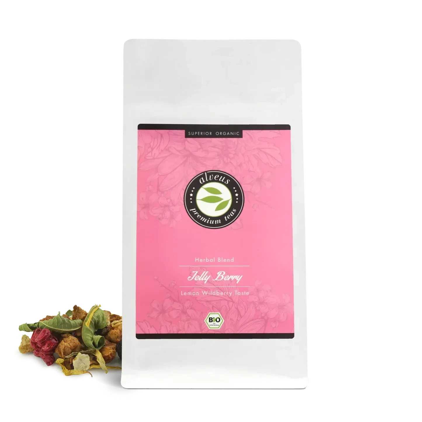 Jelly Berry ORGANIC - Herbal tea - Branded, Fruity blend, Rooibos & Honeybush - infusion.organic