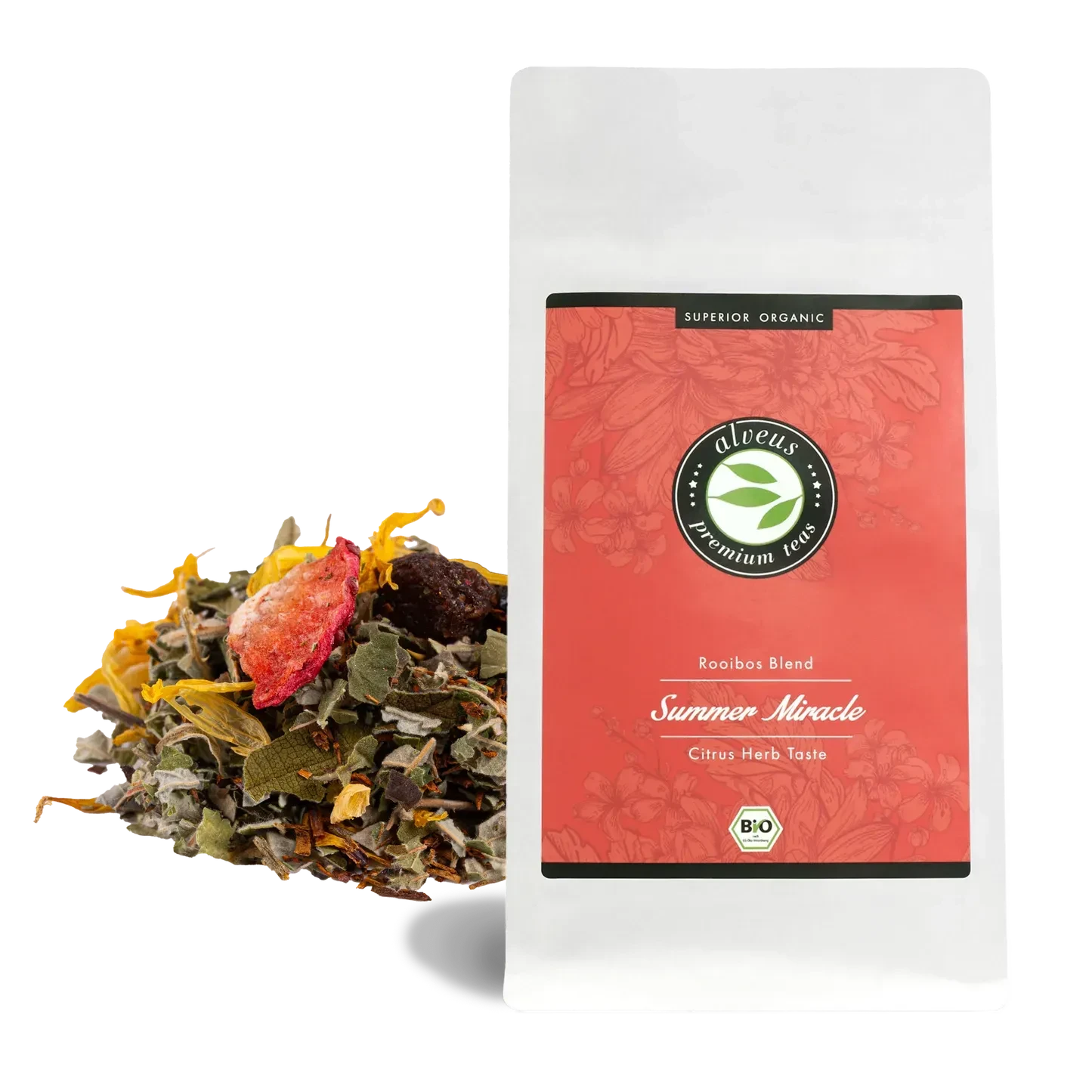 Summer Miracle ORGANIC - Herbal tea - Branded, Rooibos & Honeybush - infusion.organic