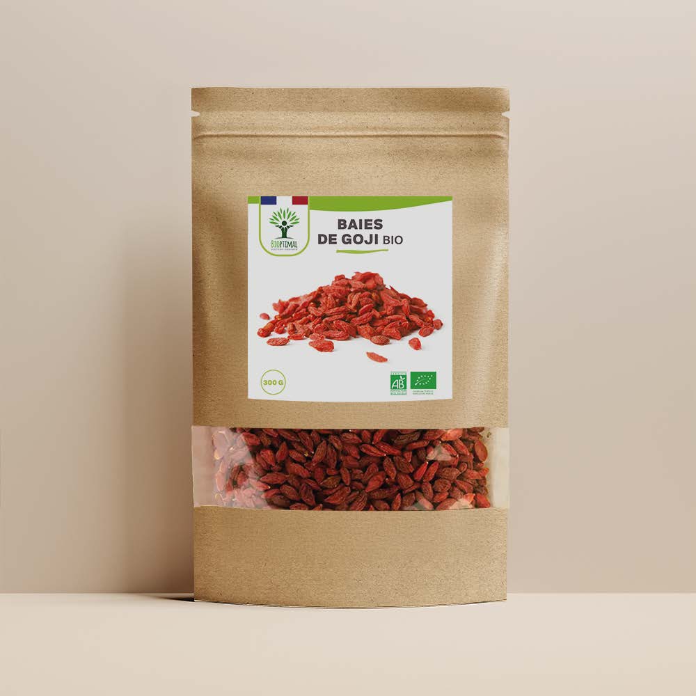 Baies de Goji bio -  Bioptimal Bioptimal Superaliment infusion.organic