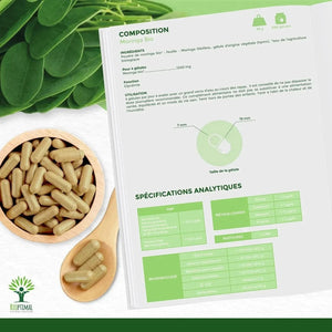 Moringa - capsules - Supplements - Supplements - infusion.organic