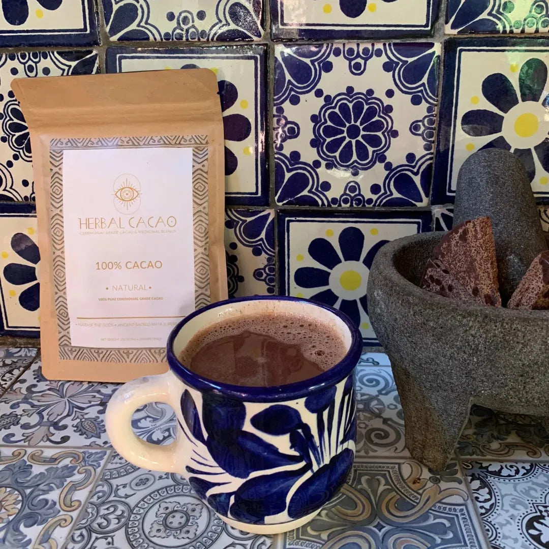 "Natural" 100% Ceremonial Cacao | Maya Mountain, Belize Herbal Cacao Tisan - infusion.organic