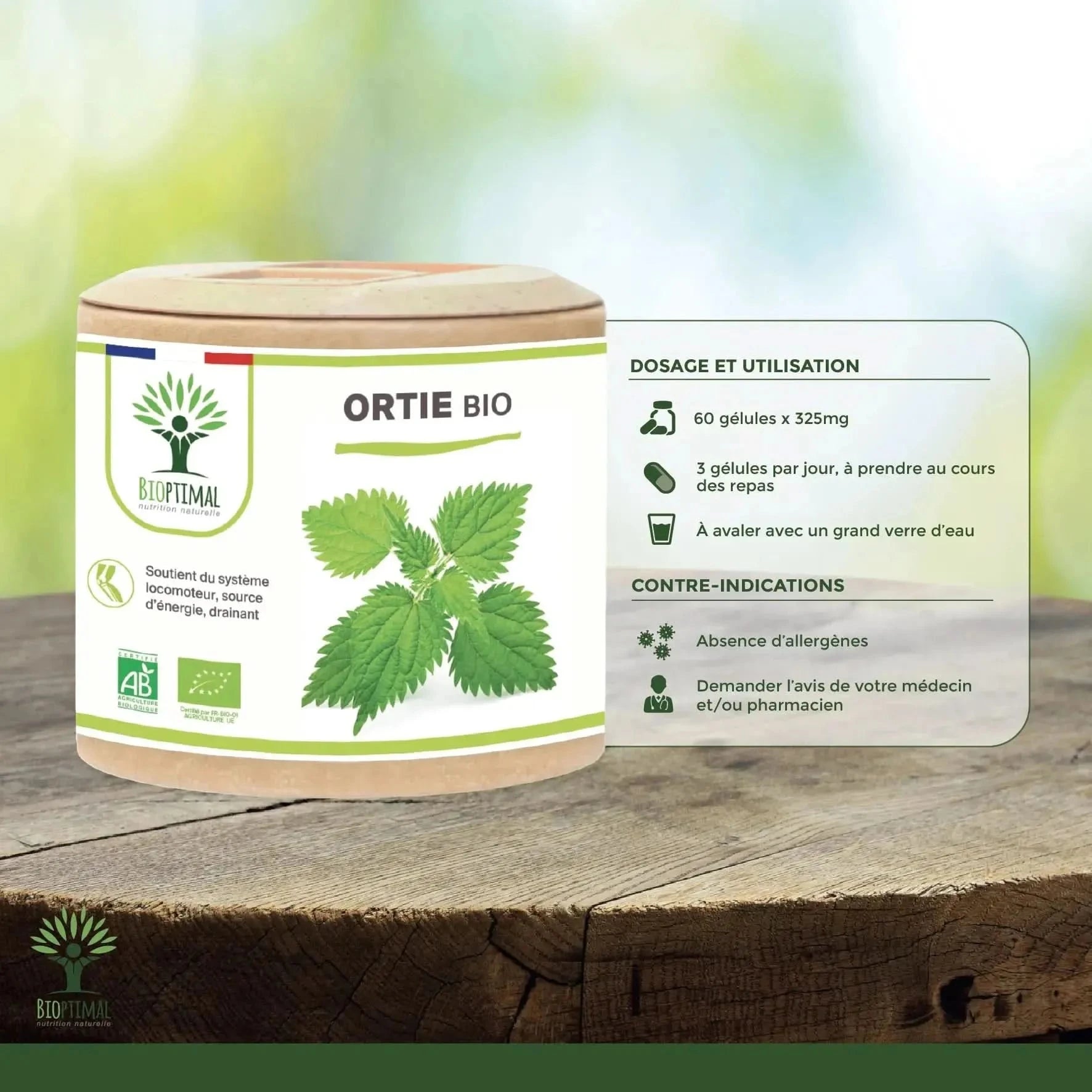 nettle - capsules - Supplements - Supplements - infusion.organic