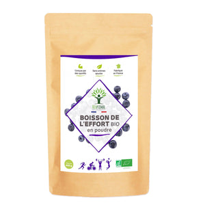 Organic Effort Drink in Powder - Packaged in France Supplement Bioptimal infusion.organic