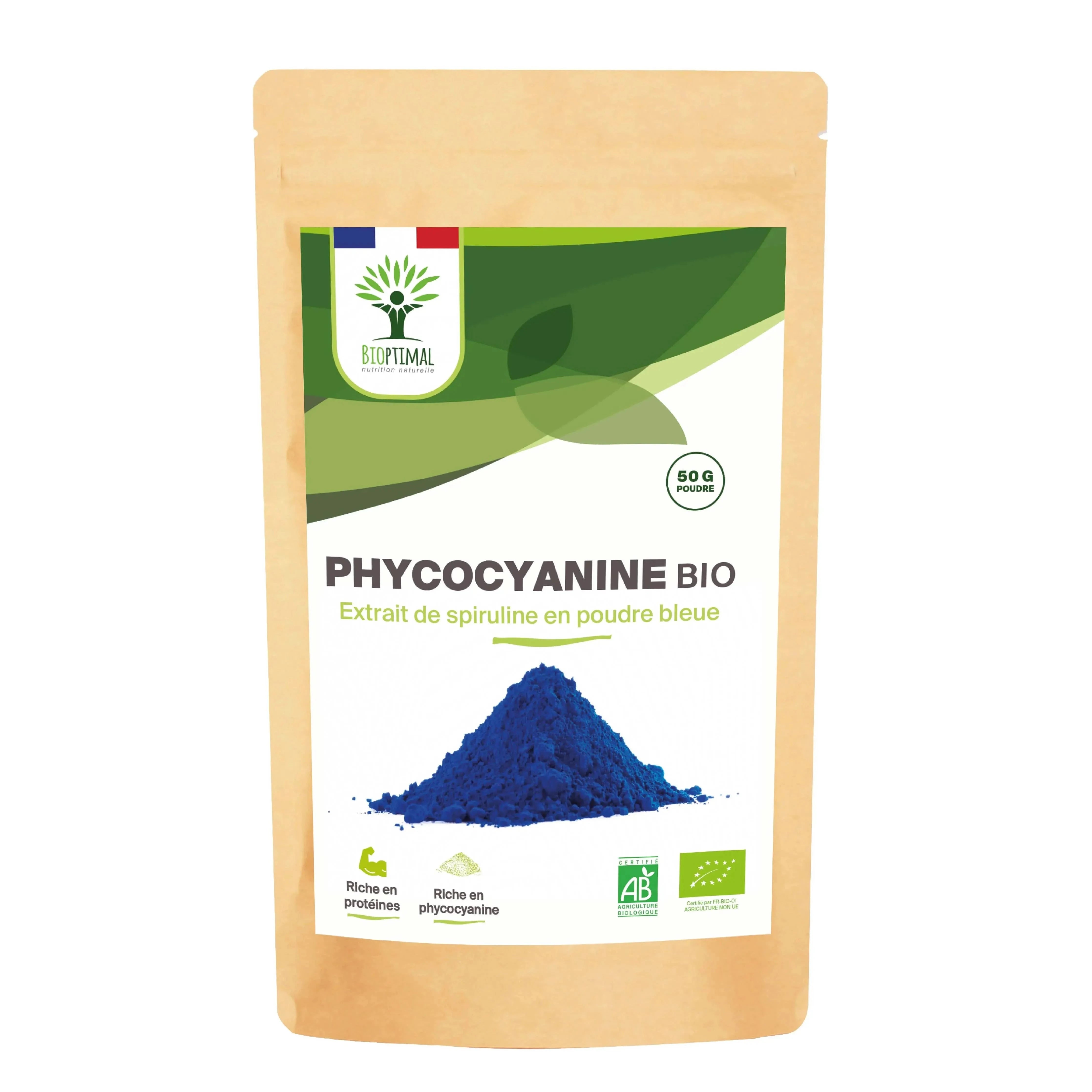 Phycocyanin - Blue Spirulina Extract Powder - Supplements - SupplementsMinerals - infusion.organic