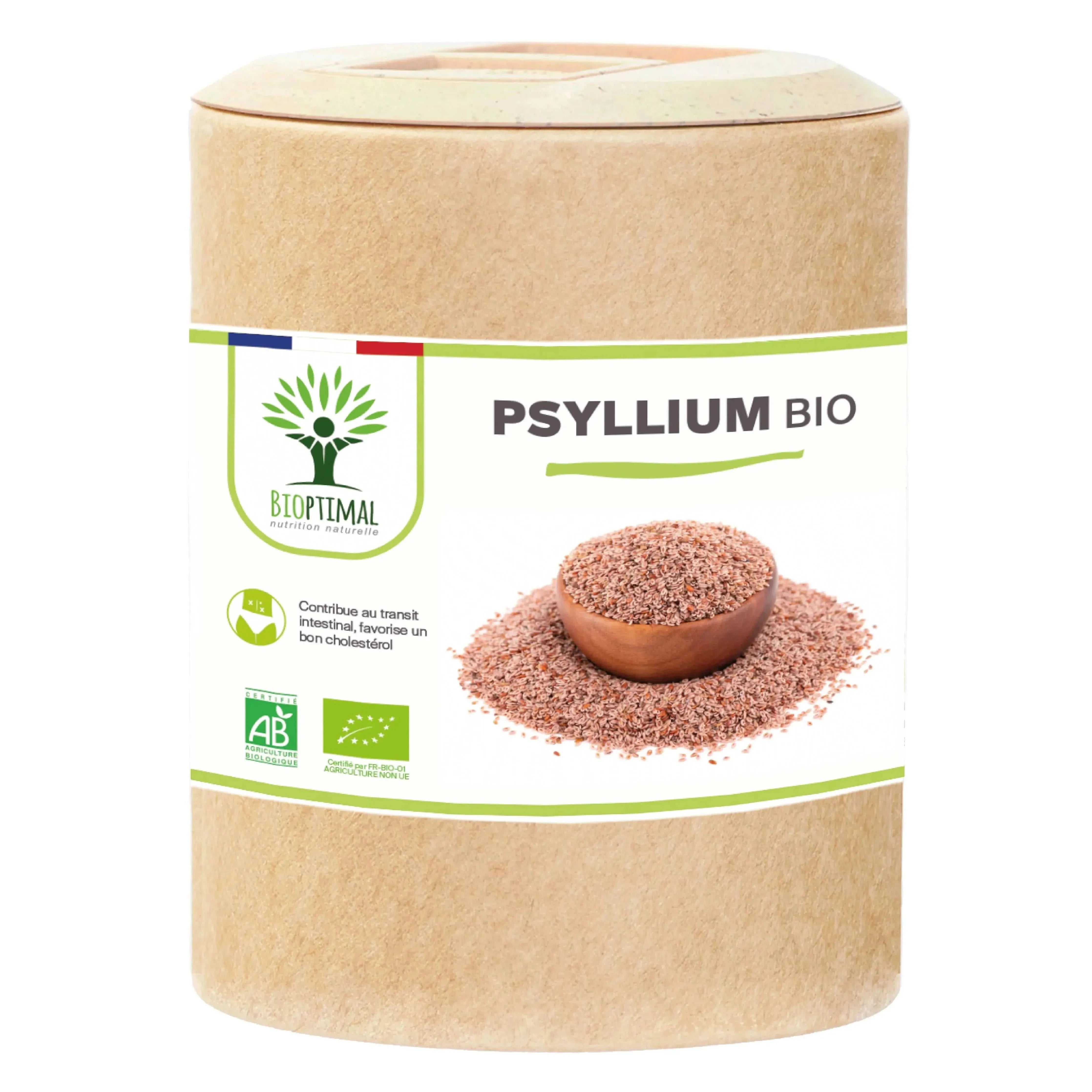 Psyllium Bio - capsules - Supplements - Supplements - infusion.organic