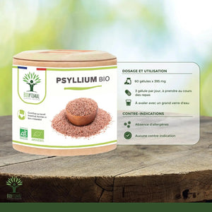 Psyllium Bio - capsules - Supplements - Supplements - infusion.organic