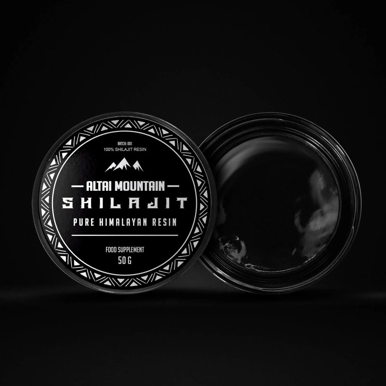 Pure Himalayan Shilajit Resin 50g Supplement Altai Mountain Shilajit infusion.organic