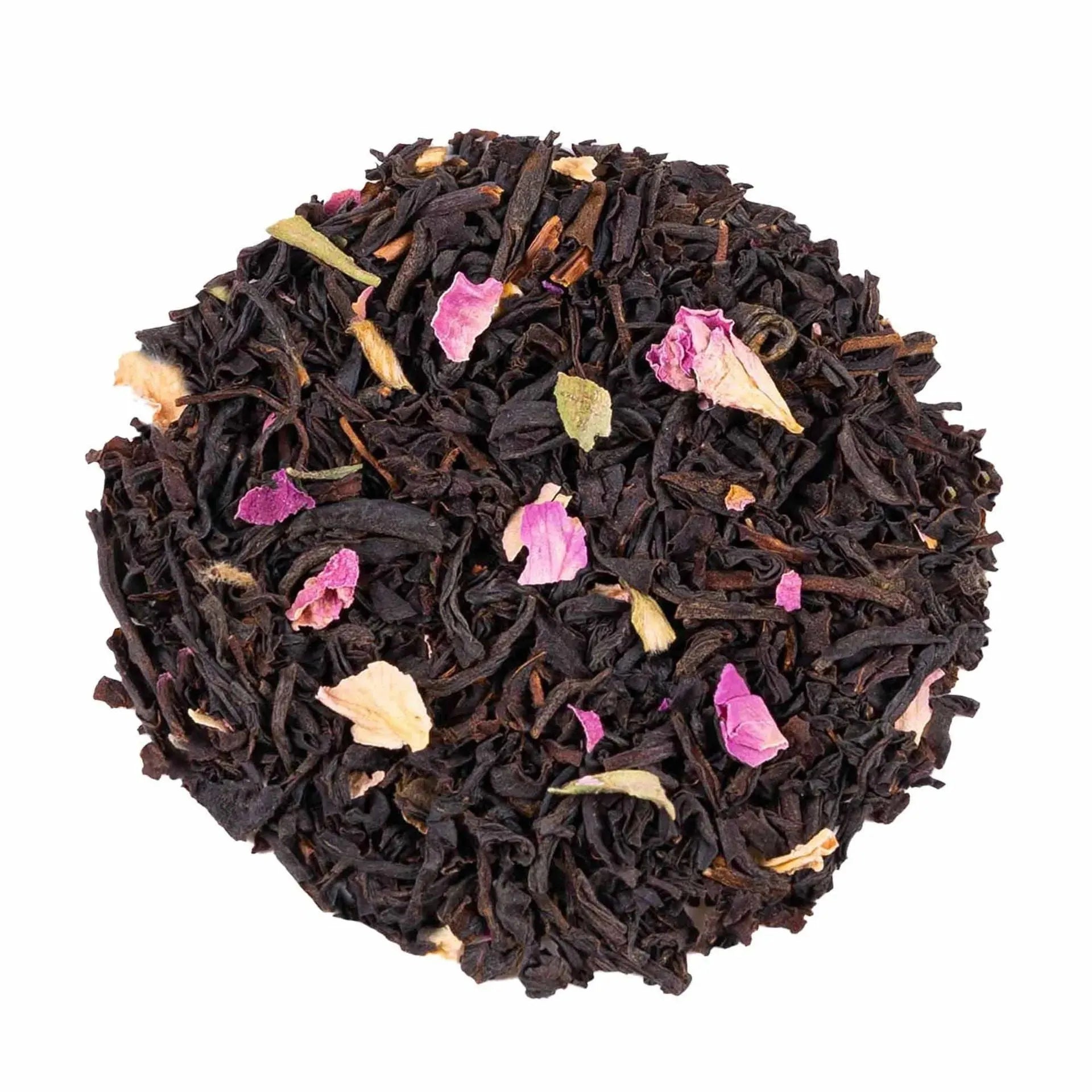 Rose Black Tea Infuzion Tisan - infusion.organic