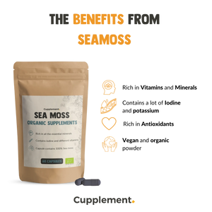 Sea moss Capsules - Sea Moss - Minerals, Sea Moss, Supplements - infusion.organic