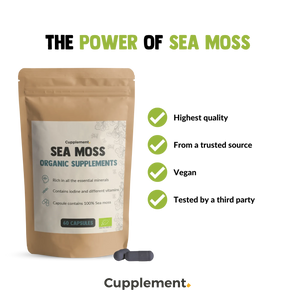 Sea moss Capsules - Sea Moss - Minerals, Sea Moss, Supplements - infusion.organic