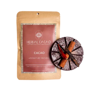 "Signature Blend" Ceremonial Cacao & Traditional Maya Spices Herbal Cacao Tisan - infusion.organic