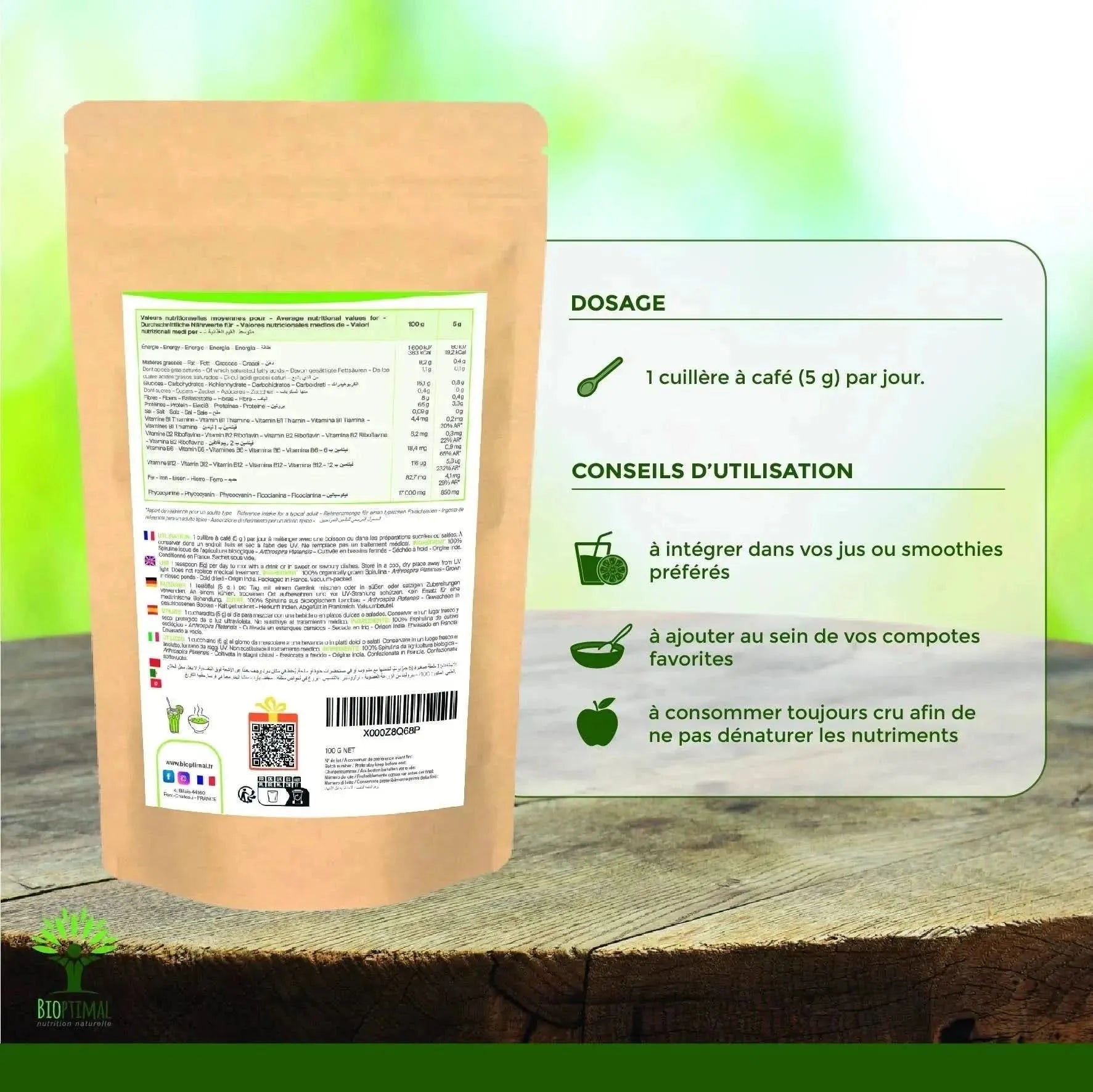 Spirulina Powder - Supplements - Supplements - infusion.organic