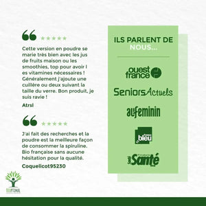 Spirulina Powder - Supplements - Supplements - infusion.organic